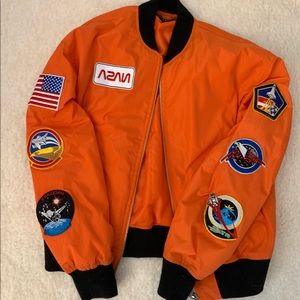 FOREVER 21 NASA BOMBER JACKET